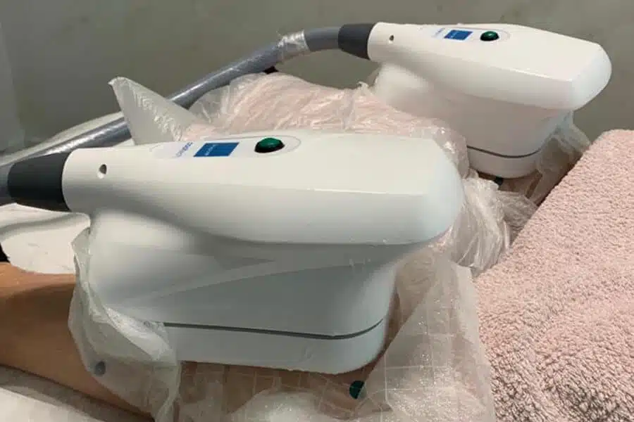 Aparat criolipoliză aplicator zona abdomen tratament sculpting Lagoon Beauty