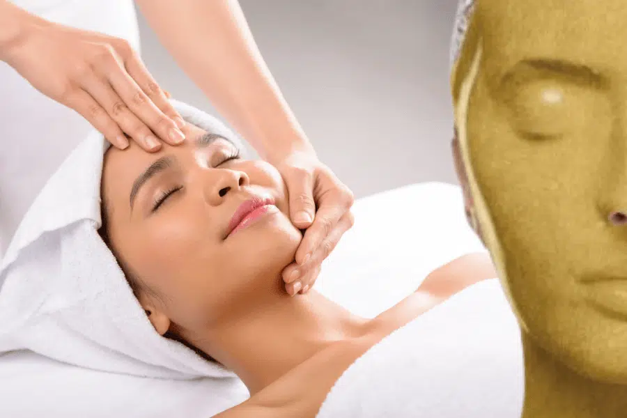 Tratament facial Rejuvenare si Fermitate cu Masca de Aur GOLD MASK
