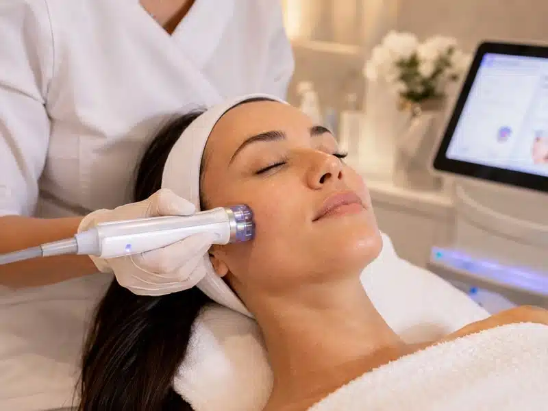 Tratament estetică facială cu radiofrecvență Venus Legacy la Lagoon Beauty București